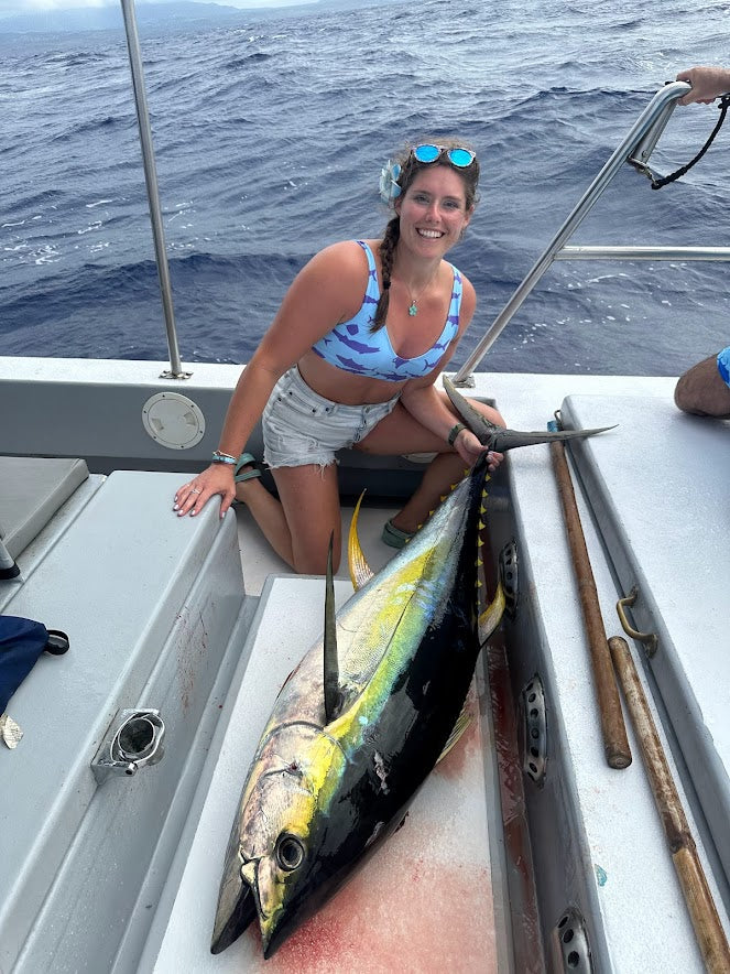 Deep Sea Catch Recycled padded bikini top