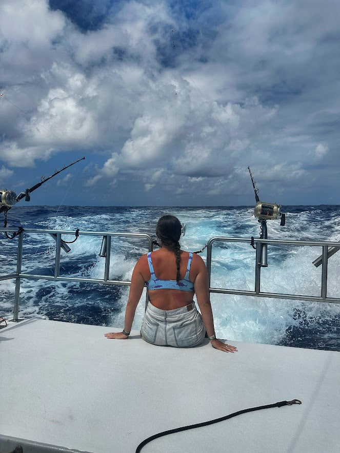 Deep Sea Catch Recycled padded bikini top