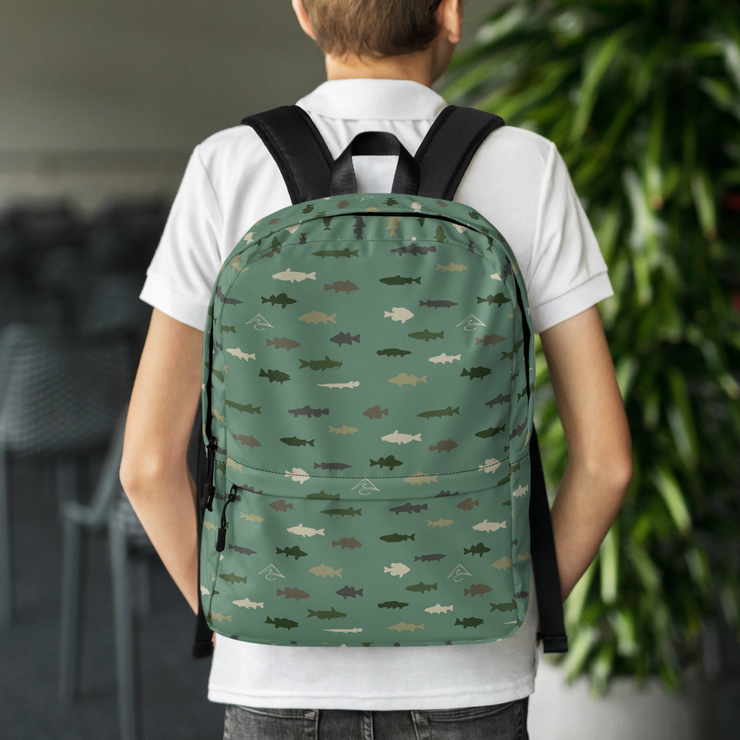River Fish Bookbag