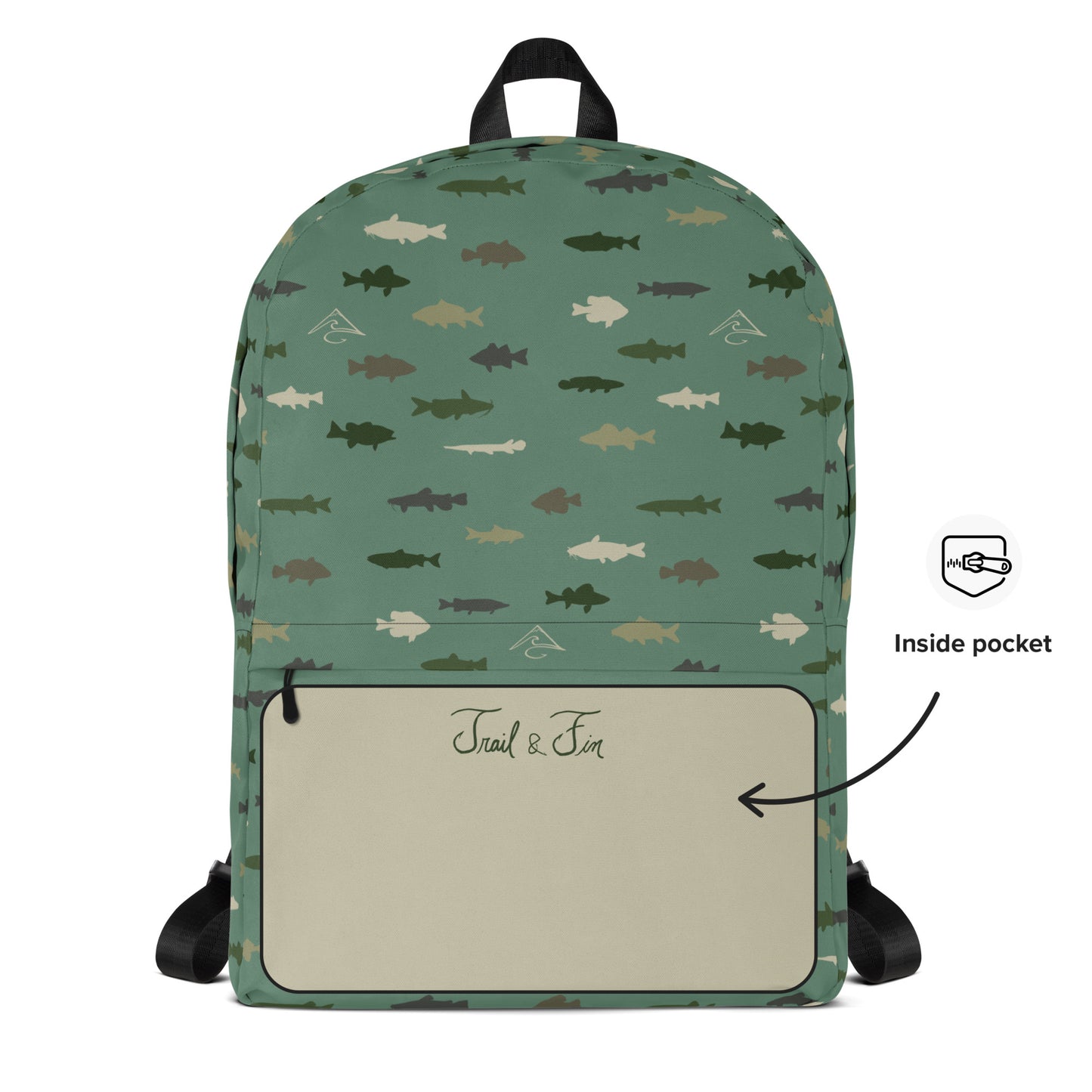 River Fish Bookbag