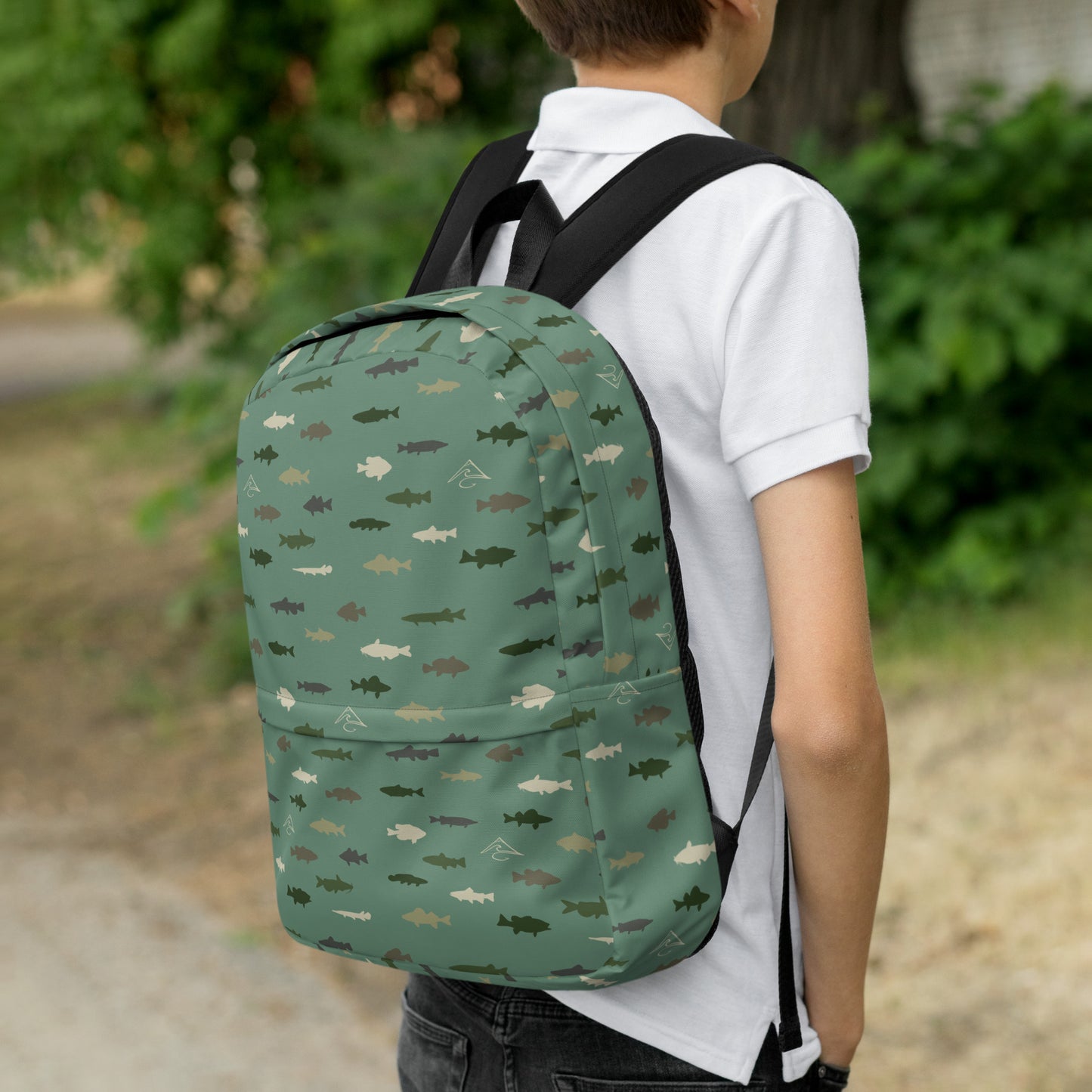 River Fish Bookbag