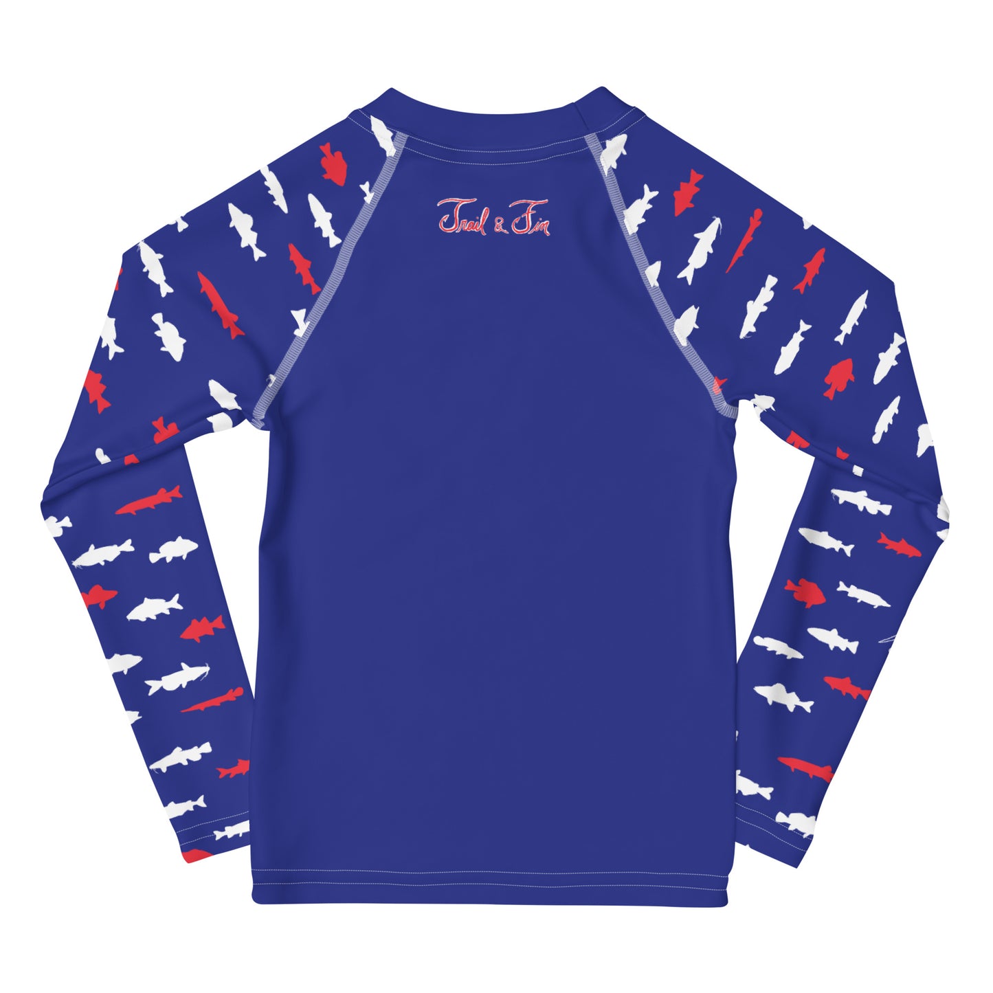 Midwest Fish Merica Kids Rash Guard