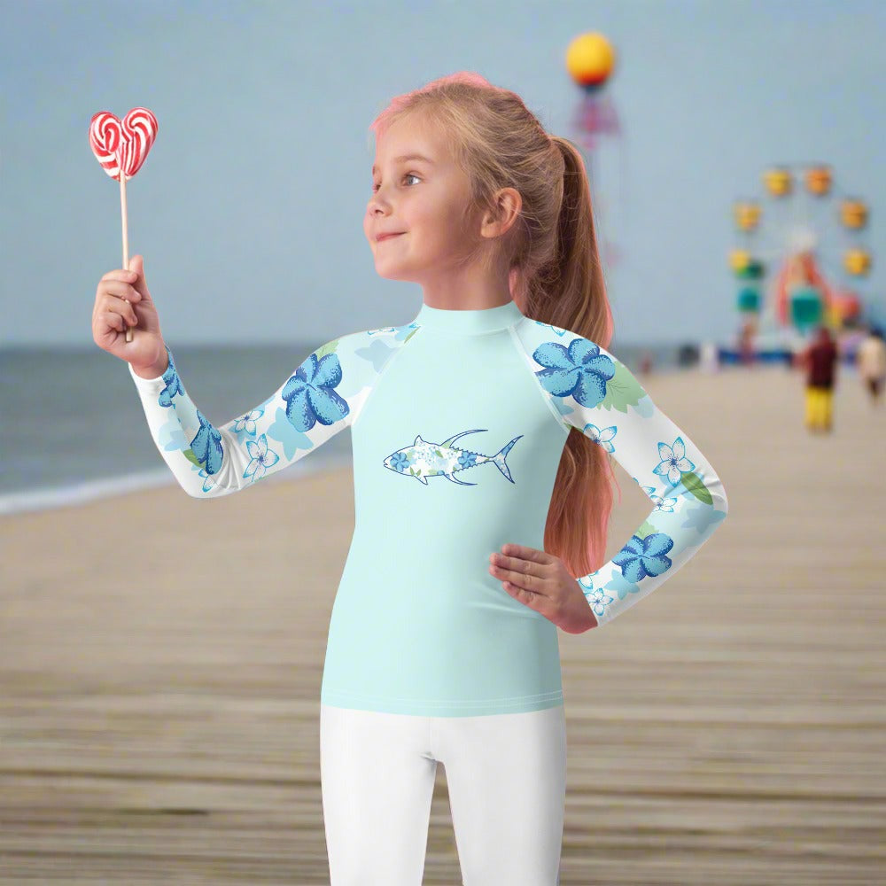 Tuna Fish Kids Rash Guard
