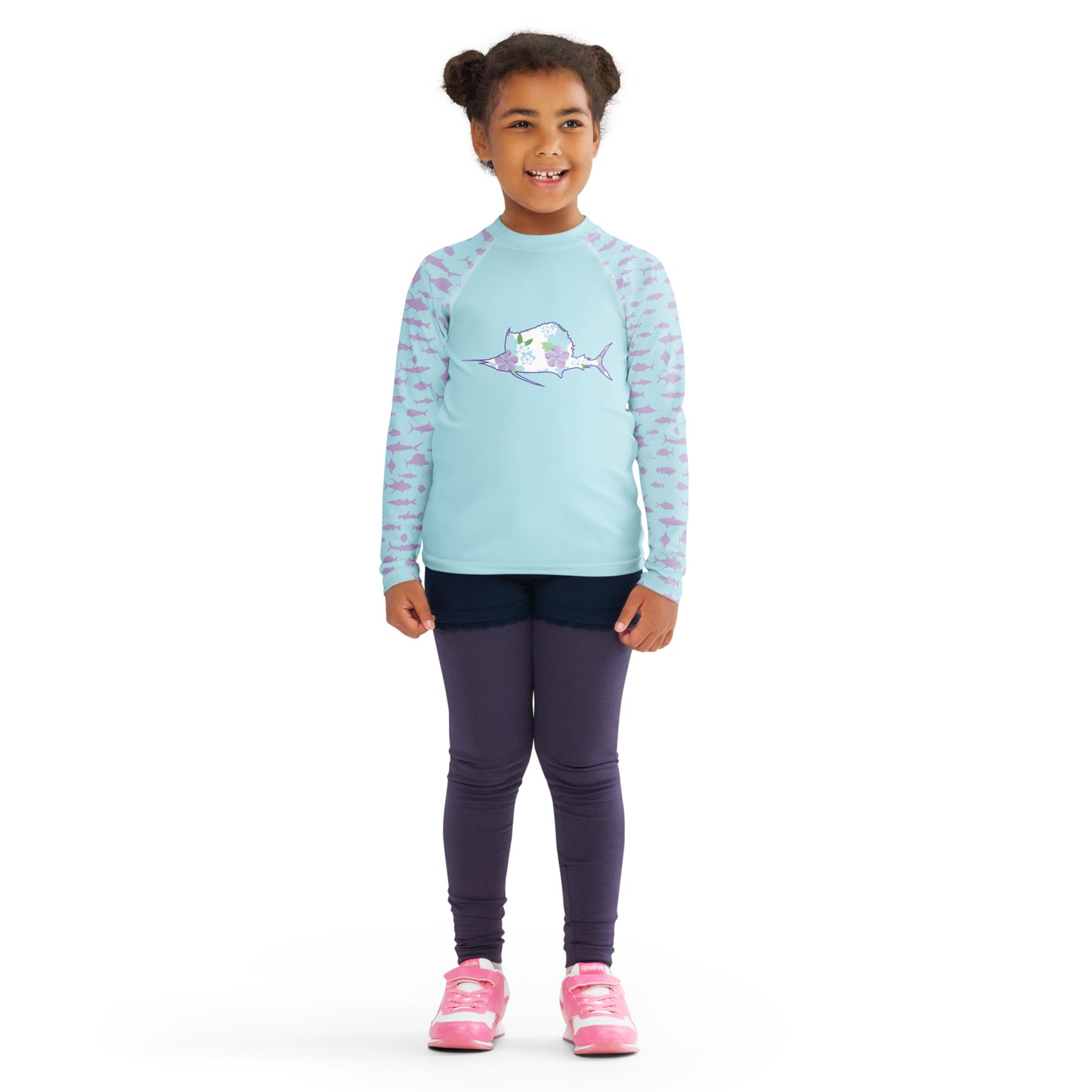 Ocean Fish Kids Rash Guard