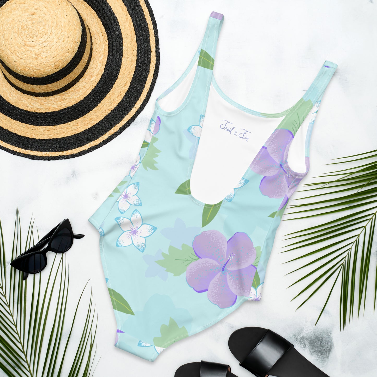 Hawaii Florals One Piece Swimsuit