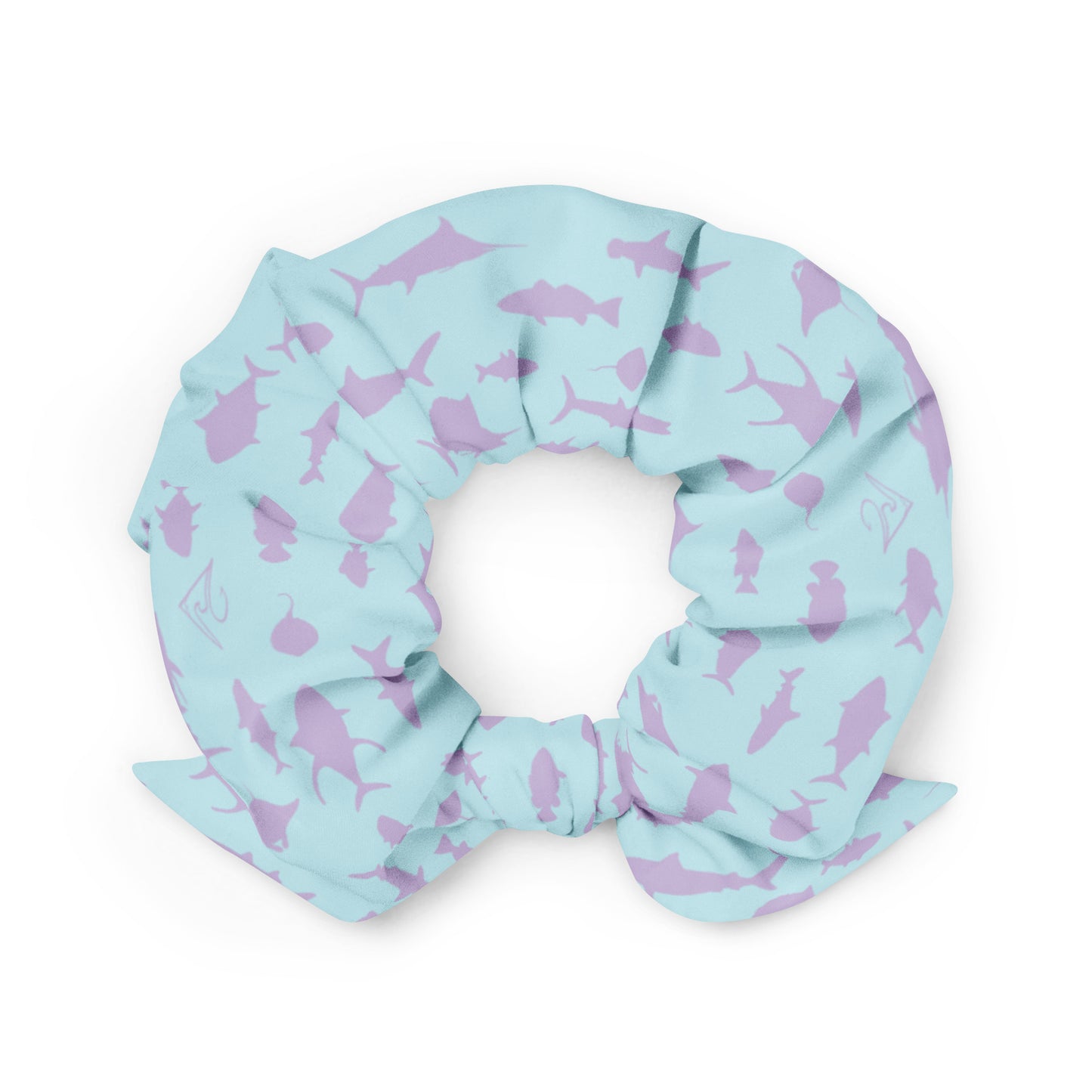 Ocean Fish Pastels Scrunchie