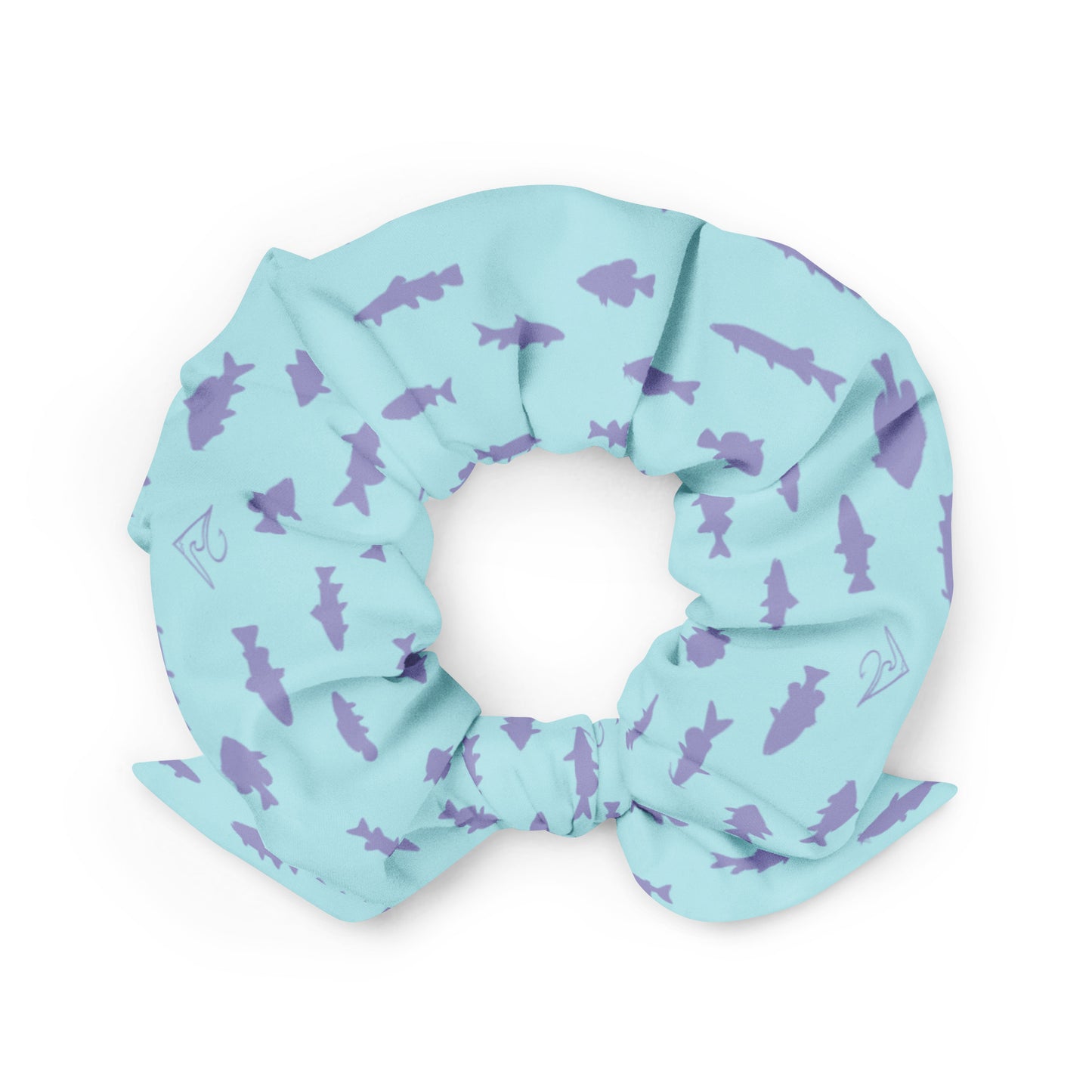 Midwest Fish Pastels Scrunchie