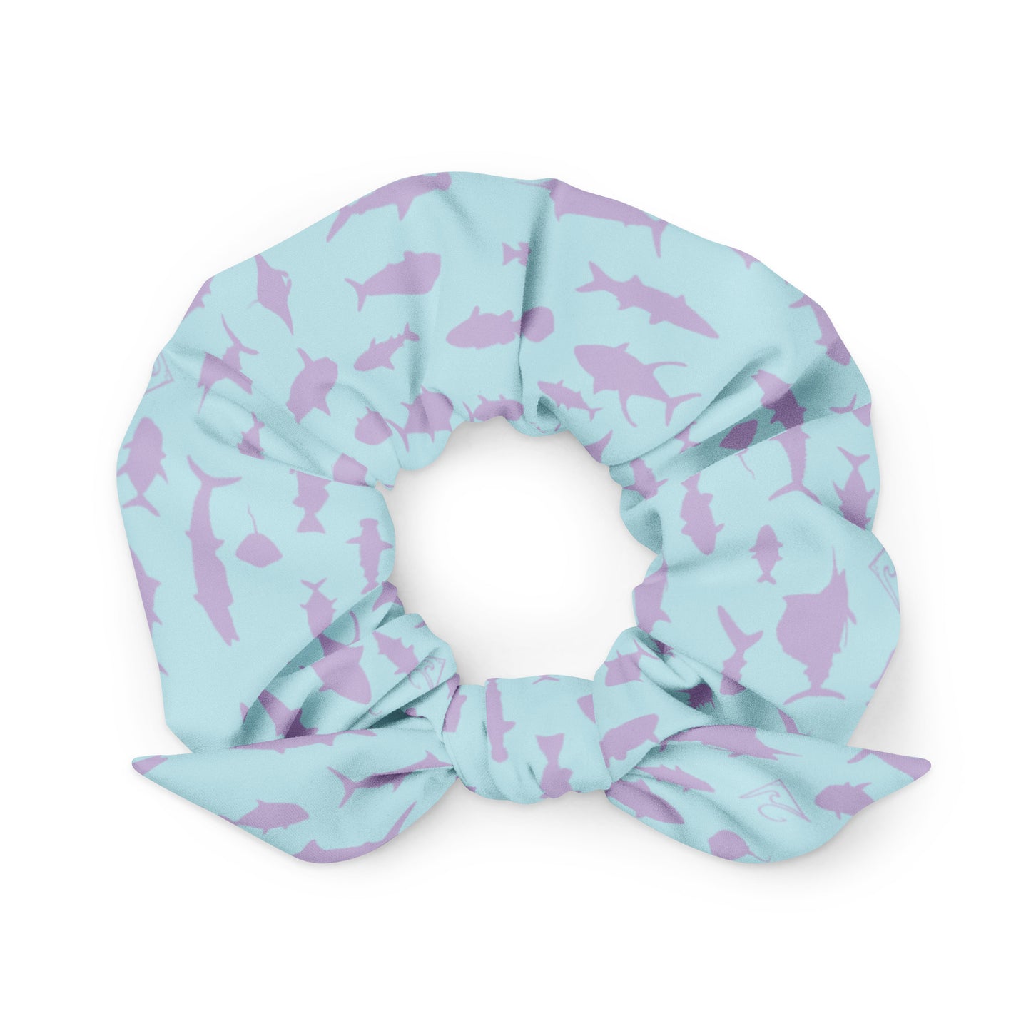 Ocean Fish Pastels Scrunchie