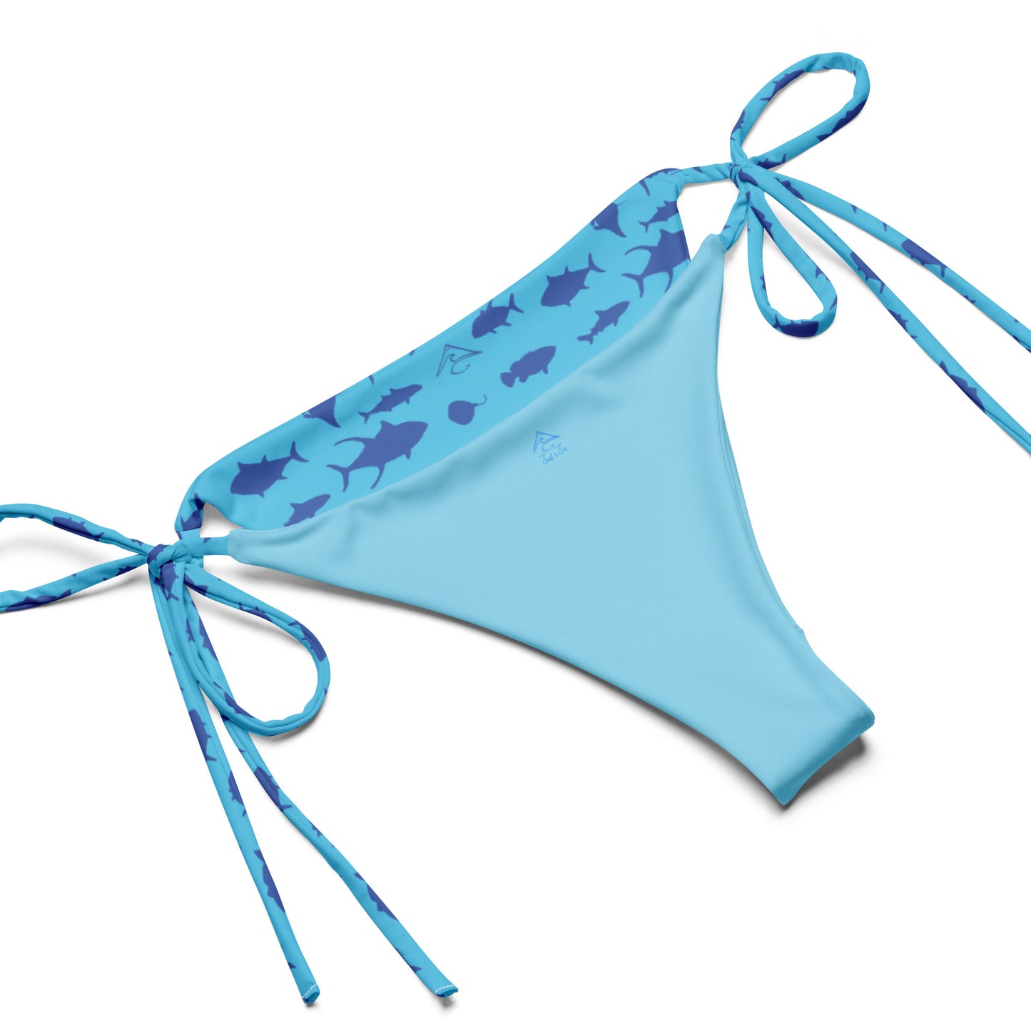 Ocean Fish Tie Bikini Set