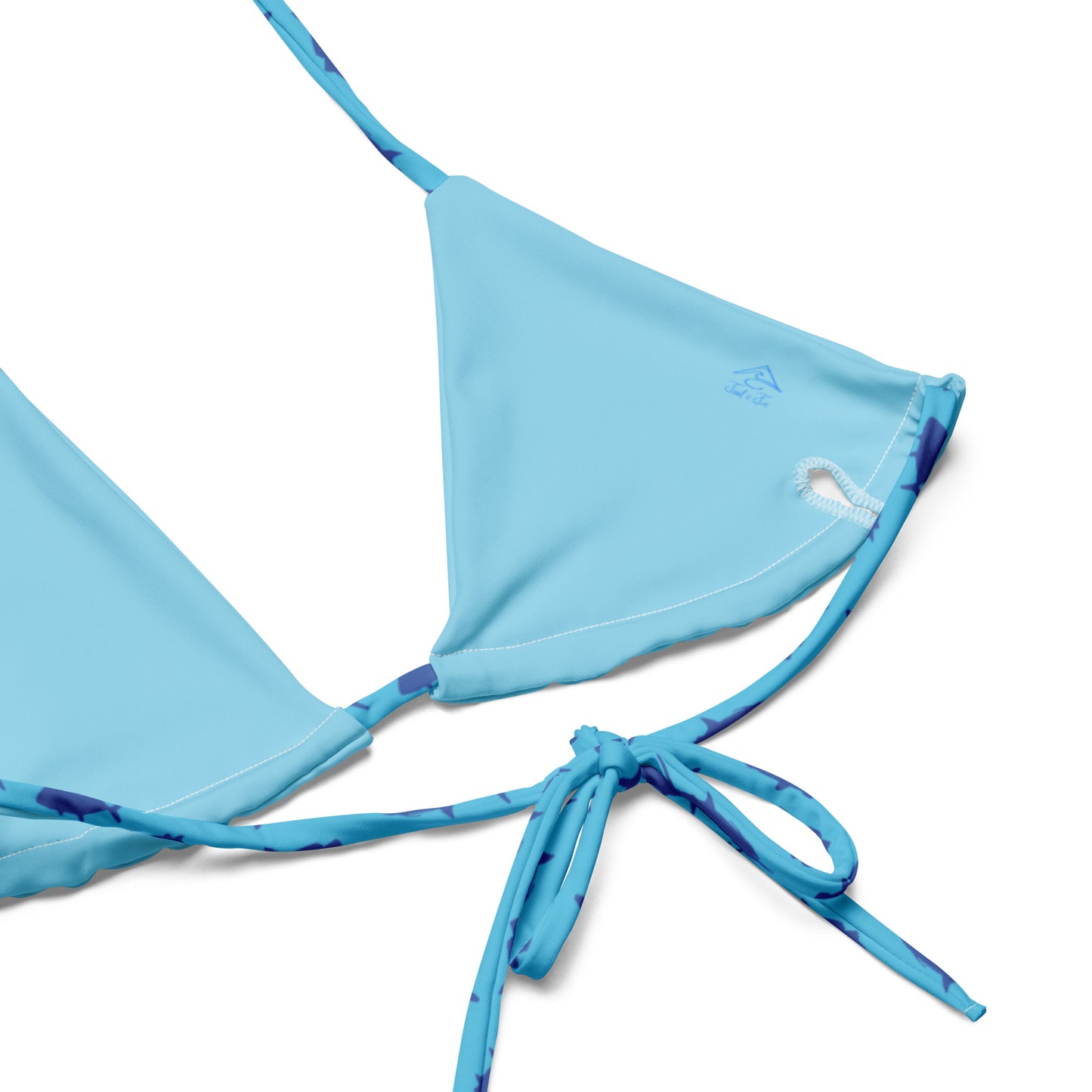 Ocean Fish Tie Bikini Set