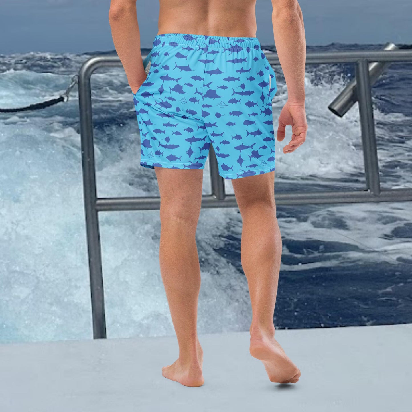 Great Catch Ocean Fish Swim Trunks