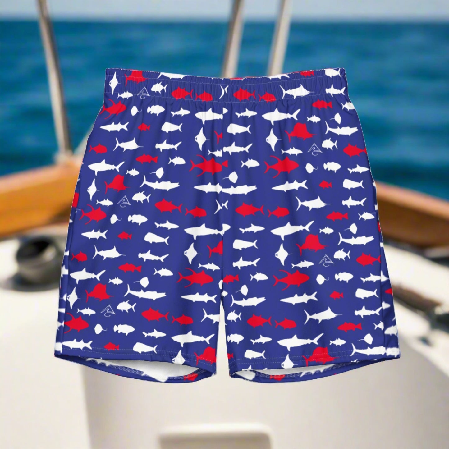 Merica Ocean Fish Swim Trunks