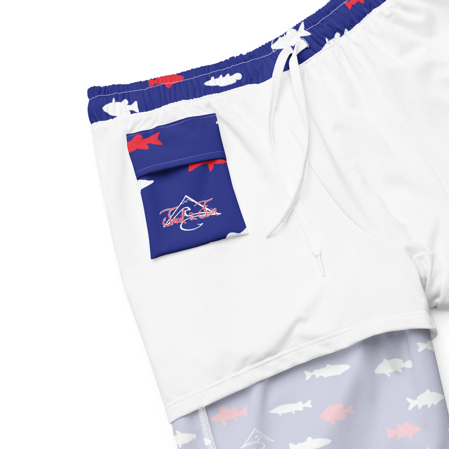 Midwest Fish Swim Trunks USA