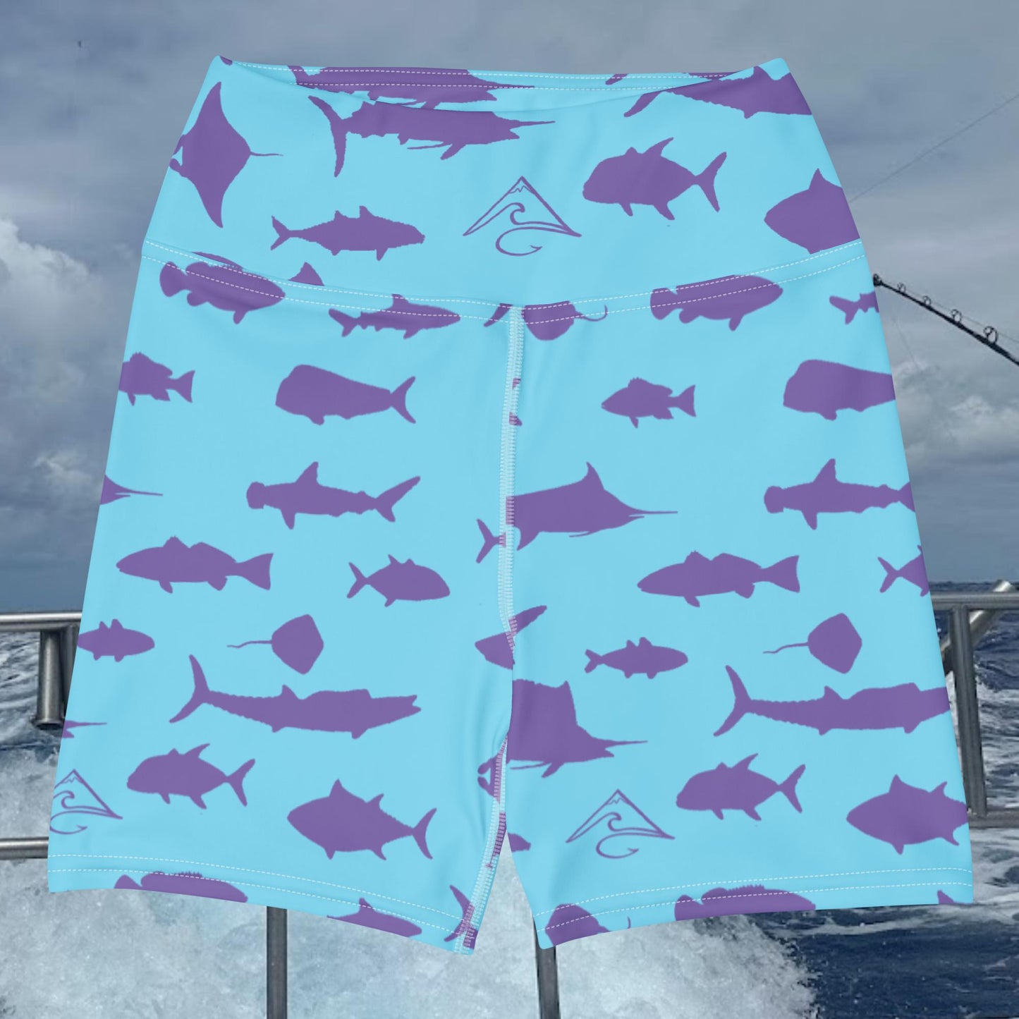 Reel Good Time yoga shorts