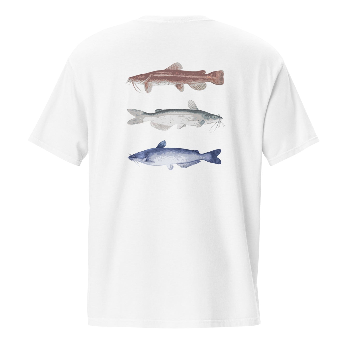 Red White and Bluecat pocket shirt