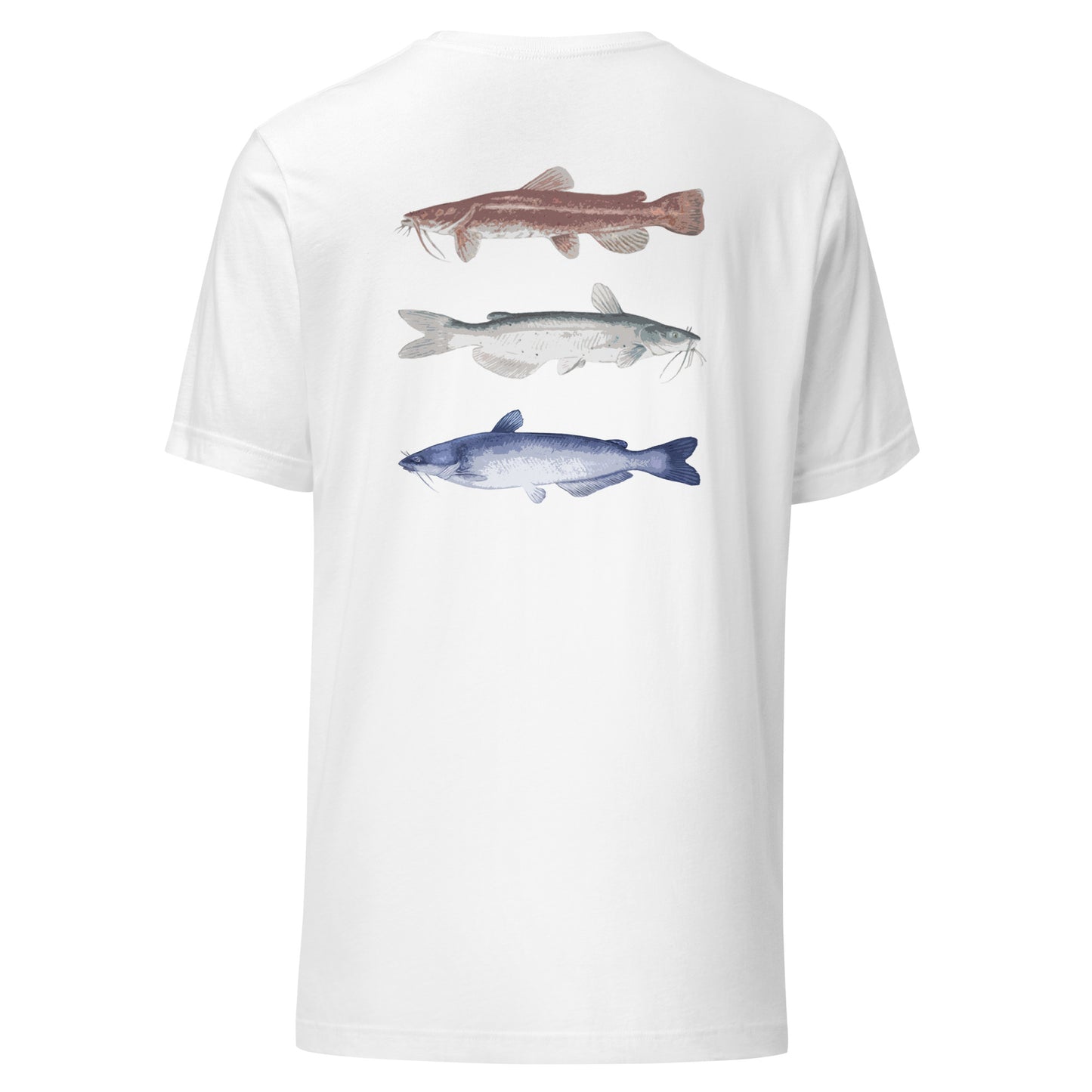 Trail and Fin Red White and Blue T-Shirt