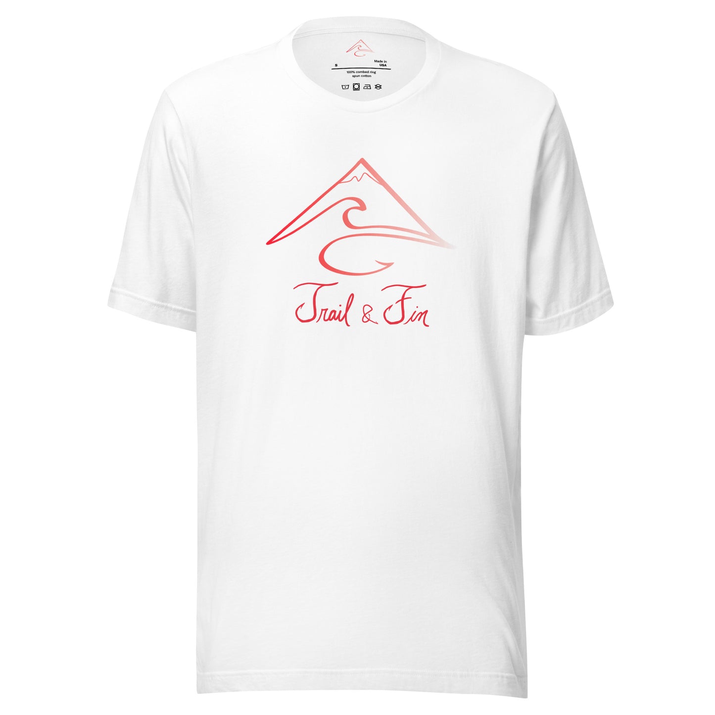 Trail and Fin Red White and Blue