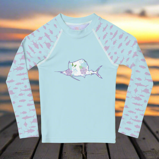 Ocean Fish Kids Rash Guard